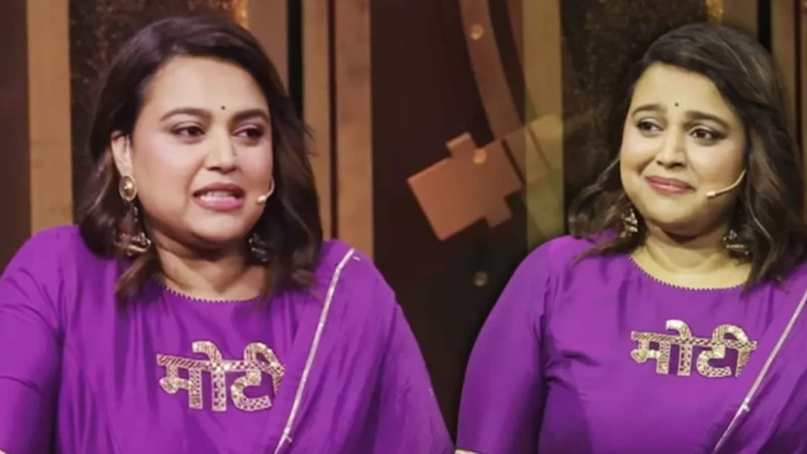 Swara Bhasker: हाथी....भैंस हो गई है...हां बढ़ गया मेरा वोट तो क्या?, ब्लाउज पर 'मोटी' लिख स्वरा भास्कर ने ट्रोलर्स को दिया करारा जवाब Swara Bhasker: हाथी....भैंस हो गई है...हां बढ़ गया मेरा वोट तो क्या?, ब्लाउज पर 'मोटी' लिख स्वरा भास्कर ने ट्रोलर्स को दिया करारा जवाब