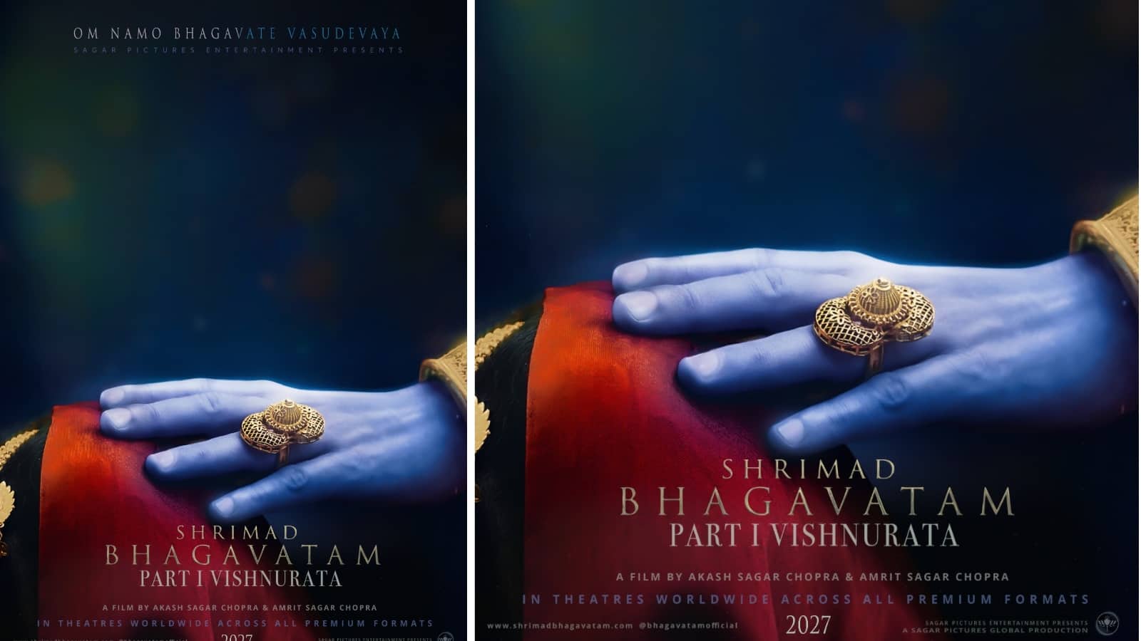 सात पार्ट में सिल्वर स्क्रीन पर रिलीज होगी ‘श्रीमद्भागवतम्’, पहले पार्ट ‘विष्णुरत’ का पोस्टर किया गया रिलीज सात पार्ट में सिल्वर स्क्रीन पर रिलीज होगी ‘श्रीमद्भागवतम्’, पहले पार्ट ‘विष्णुरत’ का पोस्टर किया गया रिलीज