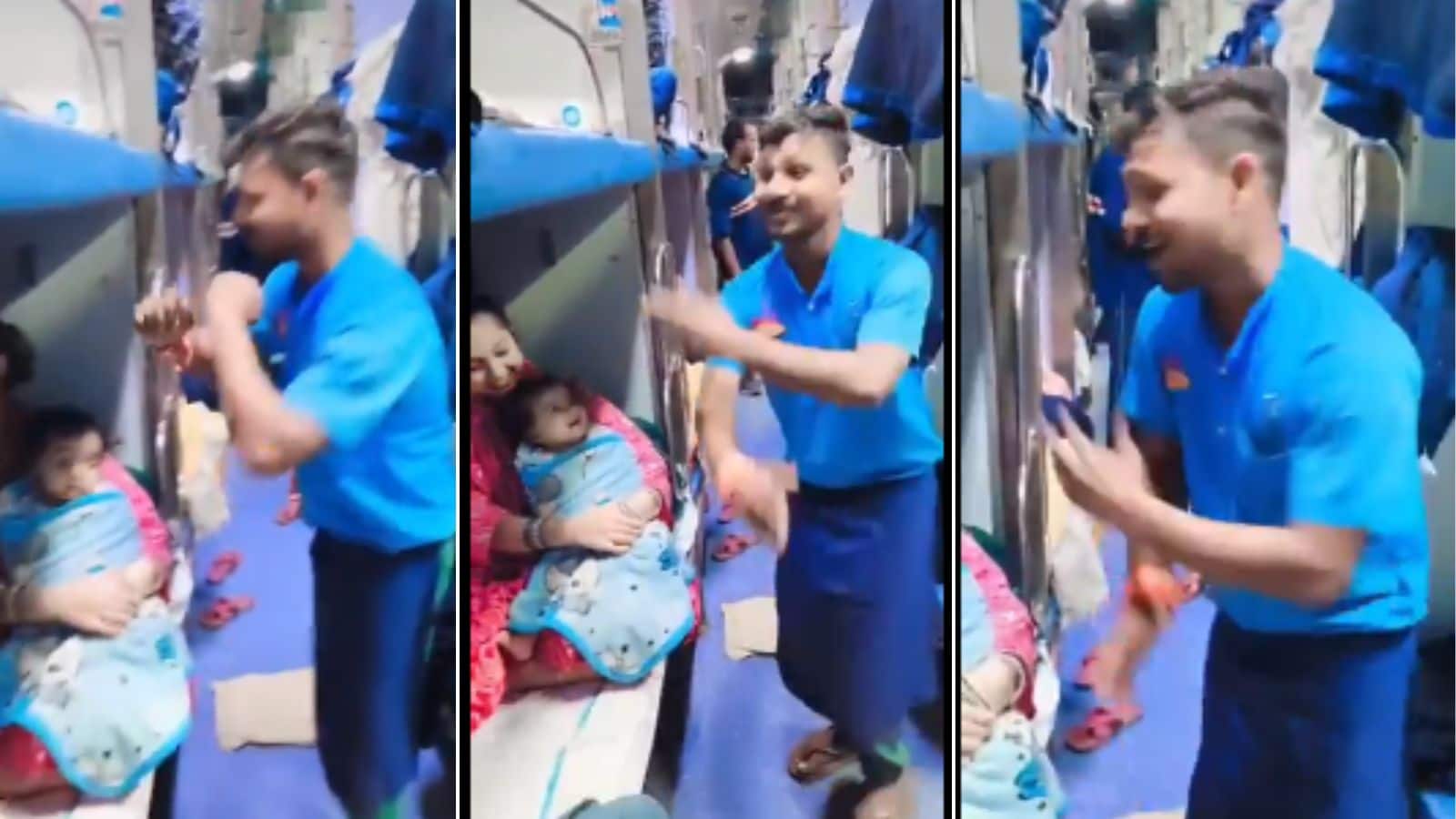 Video: ट्रेन में अचानक डांस करने लगा चायवाला, वजह जानकर आप भी कहेंगे वाह! Video: ट्रेन में अचानक डांस करने लगा चायवाला, वजह जानकर आप भी कहेंगे वाह!