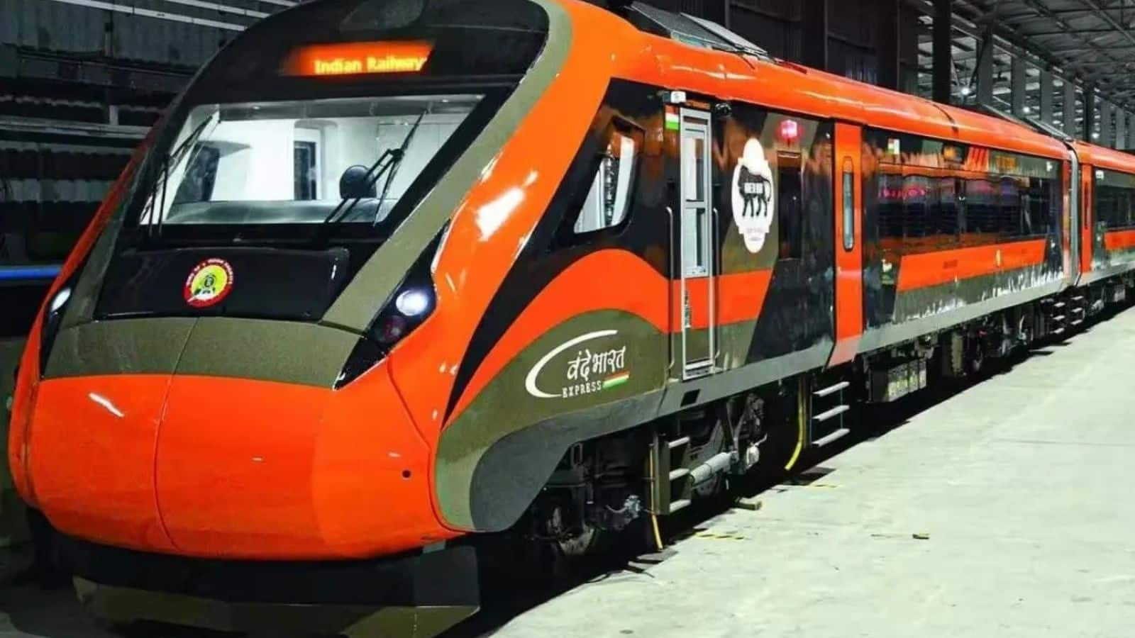 राजस्थान की सांभर झील से गुजरने वाली इस ऑरेंज वंदे भारत से दिखते हैं अद्भुत नजारे! इसका रूट, फेयर और स्टॉपेज जानिए राजस्थान की सांभर झील से गुजरने वाली इस ऑरेंज वंदे भारत से दिखते हैं अद्भुत नजारे! इसका रूट, फेयर और स्टॉपेज जानिए