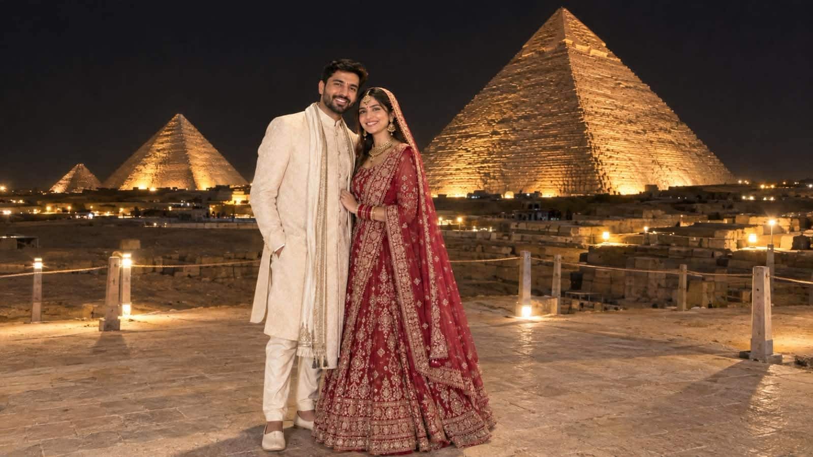 इस भारतीय मूल के कपल की शादी के लिए गीजा पिरामिड में रोकी गई पर्यटकों की एंट्री, जानें कौन हैं दोनों इस भारतीय मूल के कपल की शादी के लिए गीजा पिरामिड में रोकी गई पर्यटकों की एंट्री, जानें कौन हैं दोनों