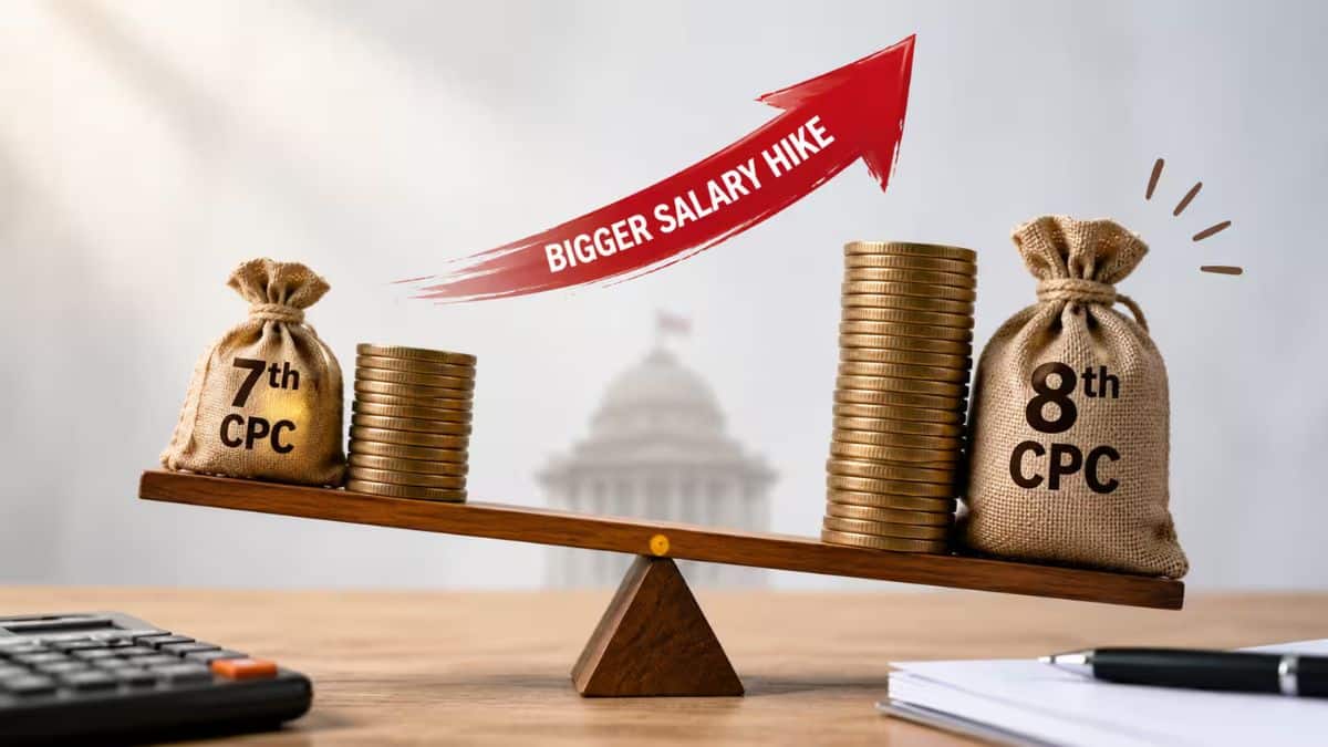 8th Pay Commission: डीए, पे-स्केल, सैलरी, पेंशन और इंक्रीमेंट... 8वें वेतन आयोग से क्या-क्या उम्मीदें? जानिए पूरा लेखा-जोखा 8th Pay Commission: डीए, पे-स्केल, सैलरी, पेंशन और इंक्रीमेंट... 8वें वेतन आयोग से क्या-क्या उम्मीदें? जानिए पूरा लेखा-जोखा