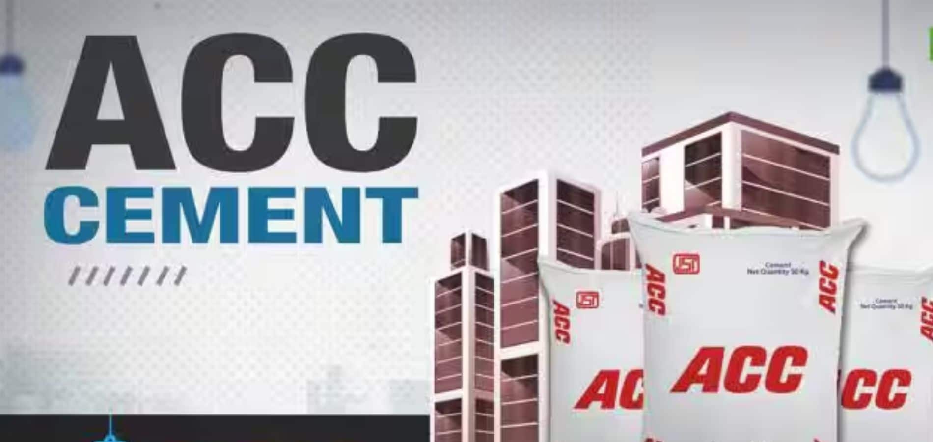 सीमेंट दिग्गज ACC ने पेश किए Q2 नतीजे, अंबुजा सीमेंट्स के साथ मर्जर को लेकर आया बड़ा अपडेट! सीमेंट दिग्गज ACC ने पेश किए Q2 नतीजे, अंबुजा सीमेंट्स के साथ मर्जर को लेकर आया बड़ा अपडेट!