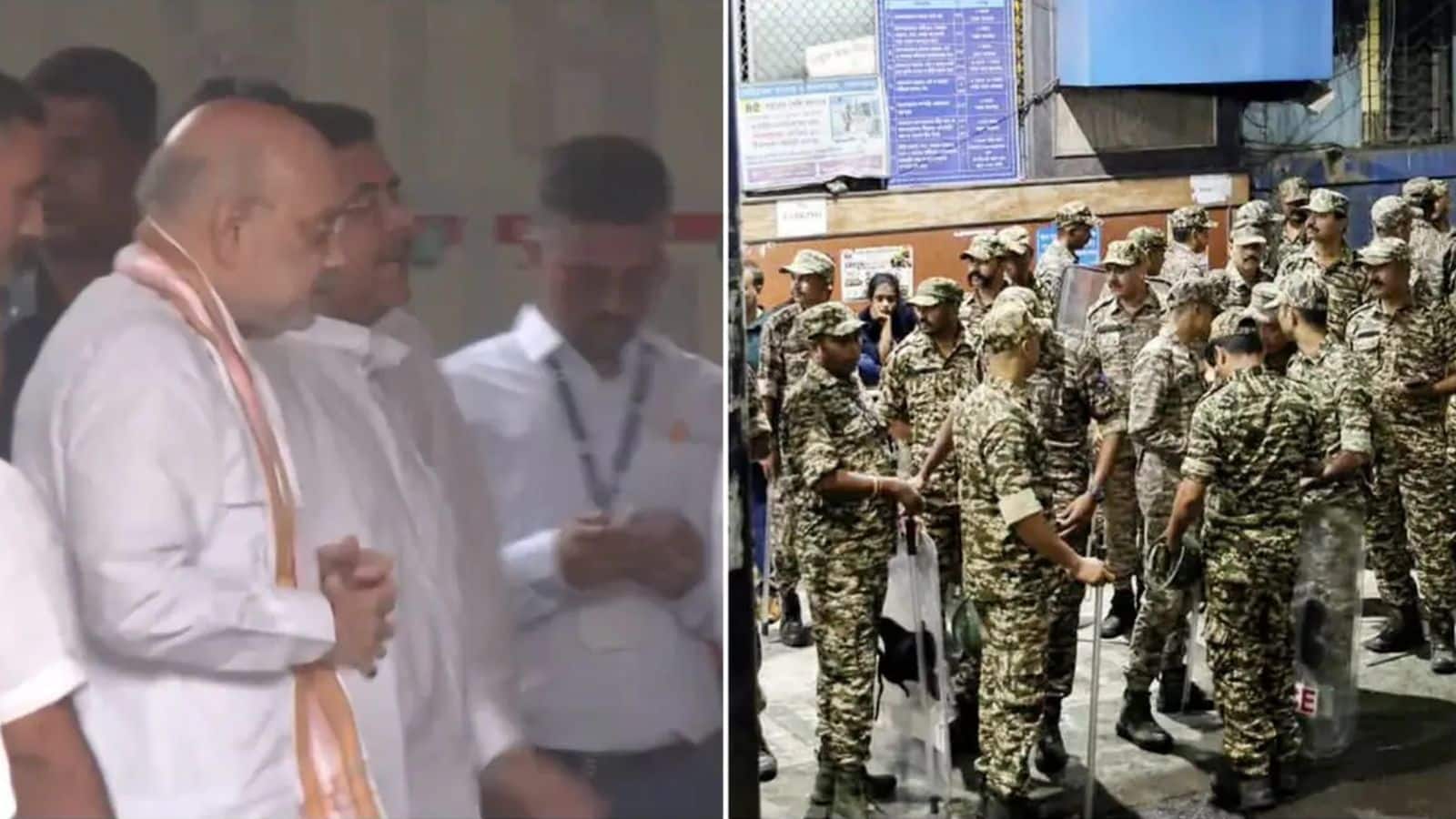 Kolkata Stampede: कोलकाता दुर्गा पूजा भगदड़ मामले में बड़ा एक्शन! आयोजकों समेत 7 लोग गिरफ्तार, अमित शाह ने अस्पताल पहुंच घायलों का जाना हाल, 19 की मौत Kolkata Stampede: कोलकाता दुर्गा पूजा भगदड़ मामले में बड़ा एक्शन! आयोजकों समेत 7 लोग गिरफ्तार, अमित शाह ने अस्पताल पहुंच घायलों का जाना हाल, 19 की मौत