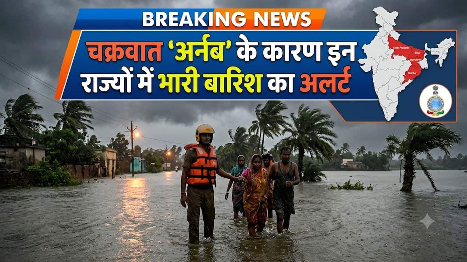 Cyclone Arnab Kills Five and Batters Andhra Pradesh Coast