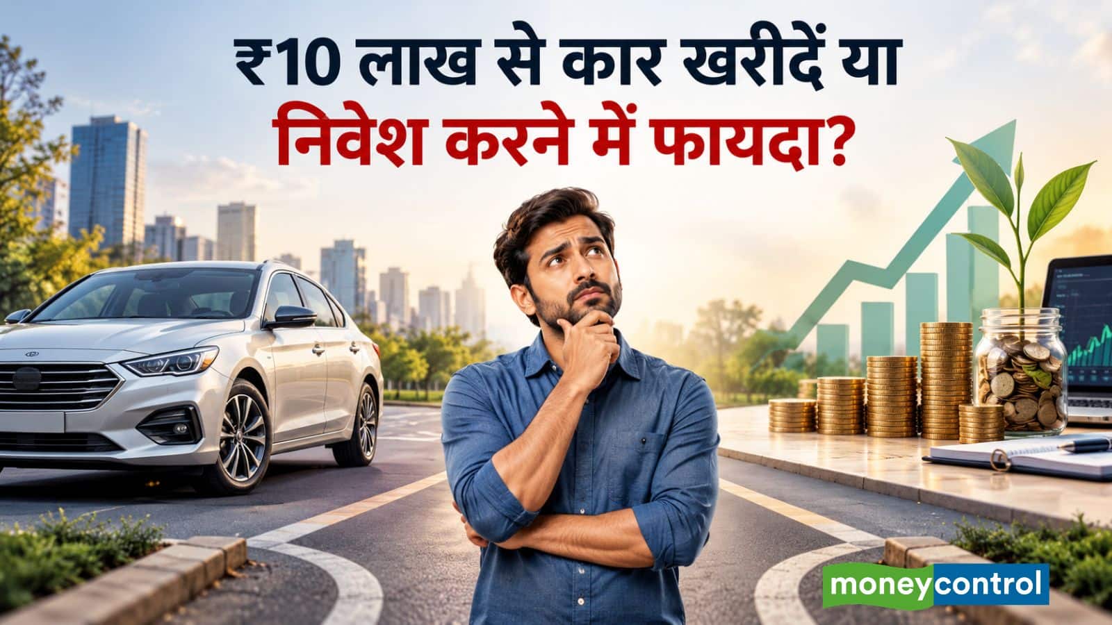 ₹10 लाख की कार खरीदें या पैसा निवेश करें? 5 साल में कितना हो सकता है फायदा-नुकसान, पूरा हिसाब समझिए ₹10 लाख की कार खरीदें या पैसा निवेश करें? 5 साल में कितना हो सकता है फायदा-नुकसान, पूरा हिसाब समझिए