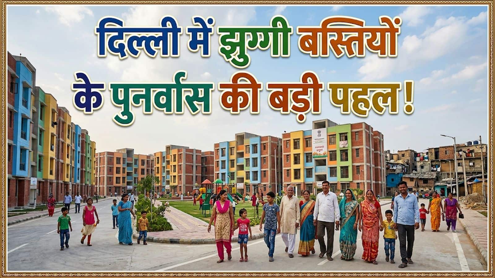 DDA Plans: डीडीए ने दिल्ली के 45 जेजे क्लस्टर्स के इन-सिटू पुनर्वास की प्रक्रिया शुरू की, 1 लाख लोगों को मिलेगा फायदा DDA Plans: डीडीए ने दिल्ली के 45 जेजे क्लस्टर्स के इन-सिटू पुनर्वास की प्रक्रिया शुरू की, 1 लाख लोगों को मिलेगा फायदा