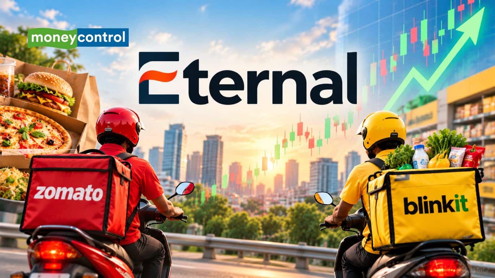 Eternal Target Price: इटरनल पर तीन ब्रोकरेज बुलिश, ₹425 तक जा सकता है जोमैटो की पैरेंट कंपनी का शेयर Eternal Target Price: इटरनल पर तीन ब्रोकरेज बुलिश, ₹425 तक जा सकता है जोमैटो की पैरेंट कंपनी का शेयर