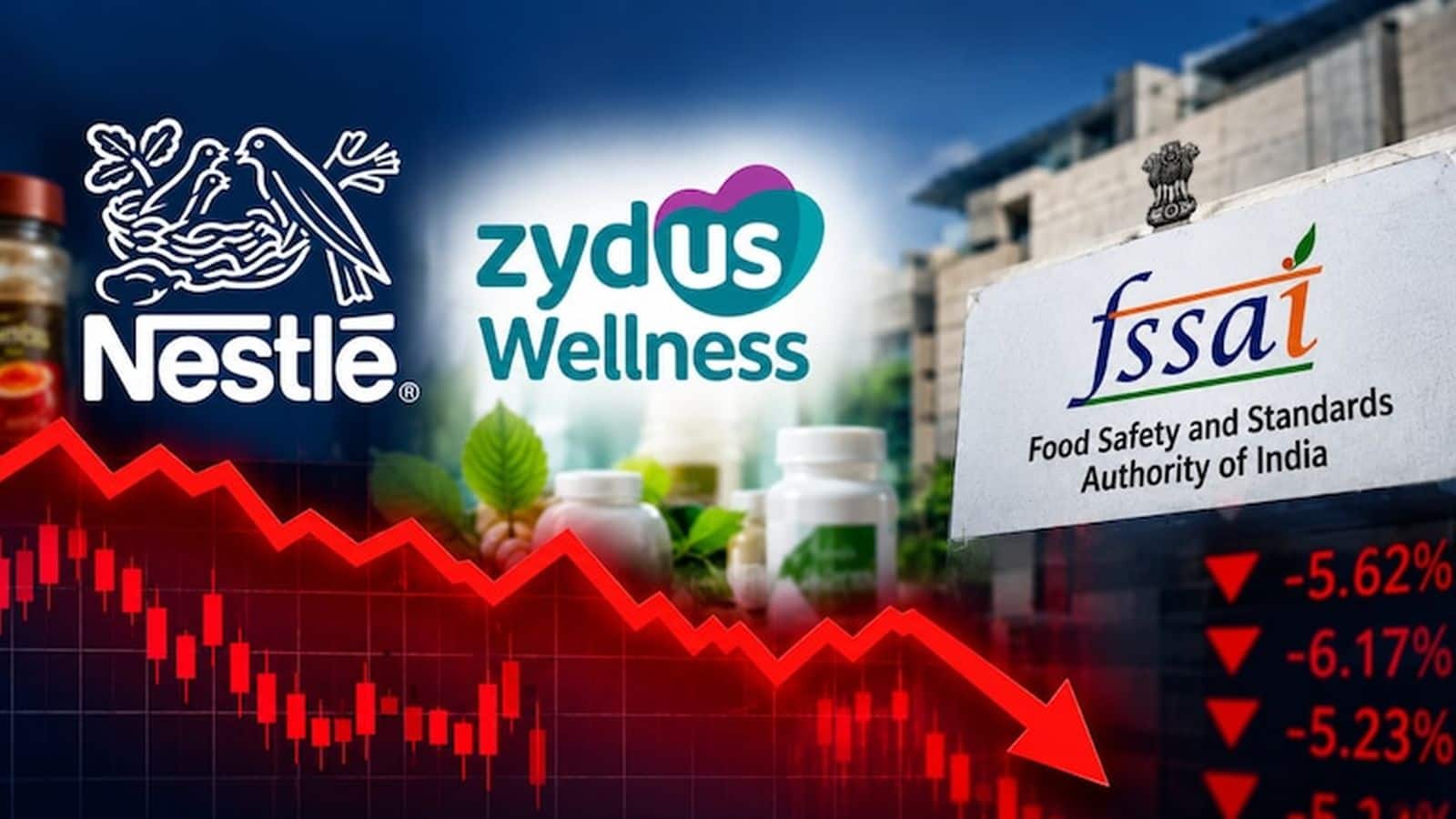 Stocks In News : नेस्ले और ज़ाइडस वेलनेस पर चला FSSAI का डंडा, करीब 4% टूटे शेयर Stocks In News : नेस्ले और ज़ाइडस वेलनेस पर चला FSSAI का डंडा, करीब 4% टूटे शेयर