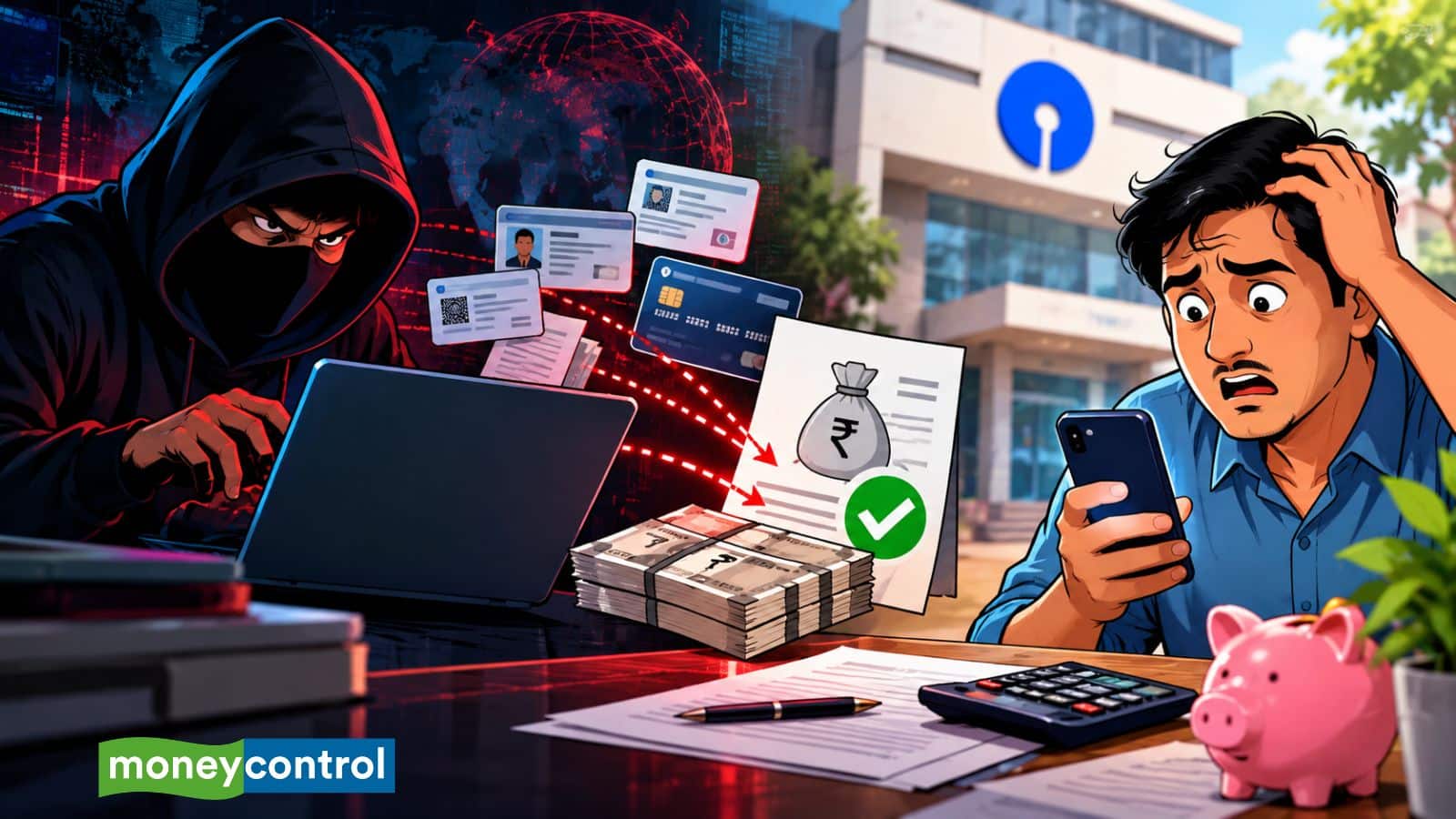 SBI Data Leak: क्या हैकर आपके नाम पर फर्जी लोन ले सकते हैं? समझिए बचने का तरीका SBI Data Leak: क्या हैकर आपके नाम पर फर्जी लोन ले सकते हैं? समझिए बचने का तरीका