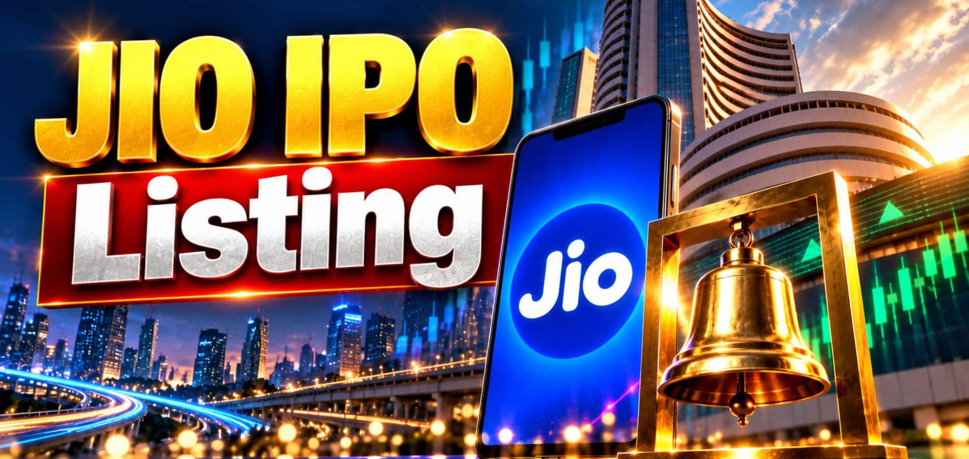 Jio IPO की लिस्टिंग आज, शेयर मिले हैं तो बेचें या रखें? एक्सपर्ट्स ने बताया लॉन्ग टर्म का पूरा प्लान Jio IPO की लिस्टिंग आज, शेयर मिले हैं तो बेचें या रखें? एक्सपर्ट्स ने बताया लॉन्ग टर्म का पूरा प्लान