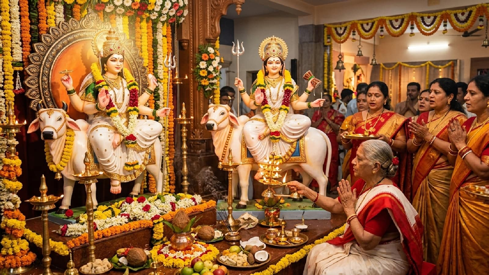 Maha Ashtami & Maha Navami 2026: शारदीय नवरात्रि में कब होगी महा अष्टमी और महा नवमी? जानें तारीख, पूजा मुहूर्त और पारण का समय Maha Ashtami & Maha Navami 2026: शारदीय नवरात्रि में कब होगी महा अष्टमी और महा नवमी? जानें तारीख, पूजा मुहूर्त और पारण का समय