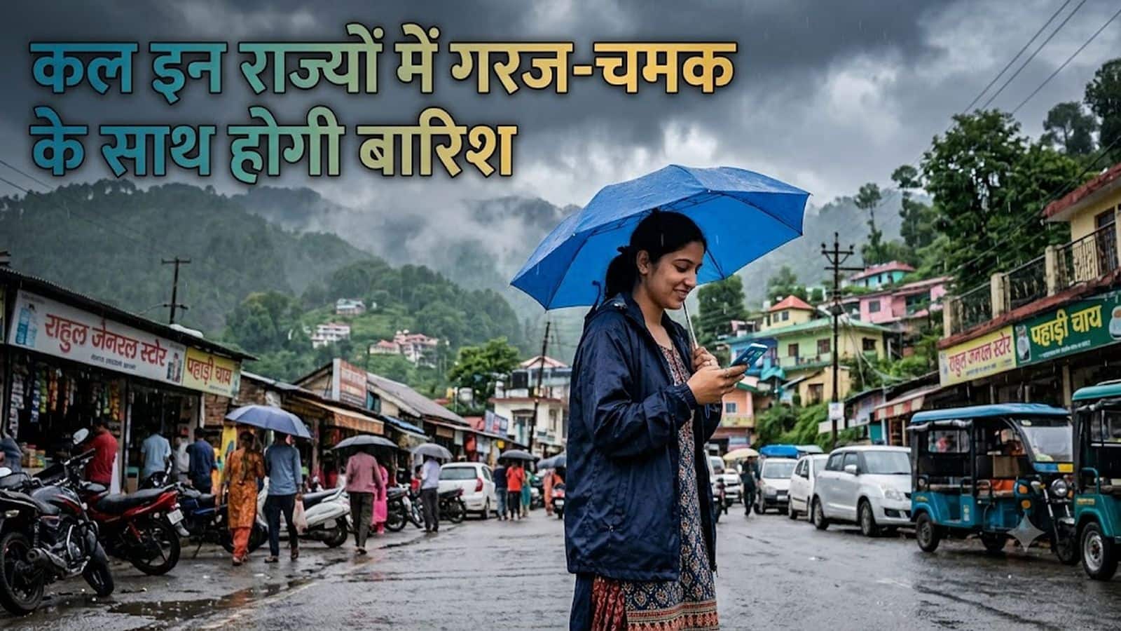 कल का मौसम: बंगाल की खाड़ी और अरब सागर में उथल-पुथल, 23 अक्टूबर को इन राज्यों में गरज-चमक के साथ होगी बारिश कल का मौसम: बंगाल की खाड़ी और अरब सागर में उथल-पुथल, 23 अक्टूबर को इन राज्यों में गरज-चमक के साथ होगी बारिश