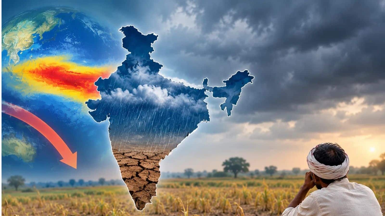 El Nino Impact On Monsoon: 2001 के बाद चौथा सबसे सूखा मानसून! अल नीनो की वजह से 13% कम बारिश, अक्टूबर के मौसम पर IMD ने ये बताया El Nino Impact On Monsoon: 2001 के बाद चौथा सबसे सूखा मानसून! अल नीनो की वजह से 13% कम बारिश, अक्टूबर के मौसम पर IMD ने ये बताया