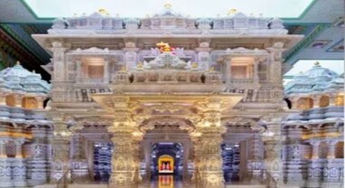BAPS Swaminarayan Akshardham: ભારતની બહાર બન્યું આધુનિક સમયનું સૌથી મોટું હિન્દુ મંદિર, જાણો ક્યાં અને ક્યારે થશે ઉદ્ઘાટન