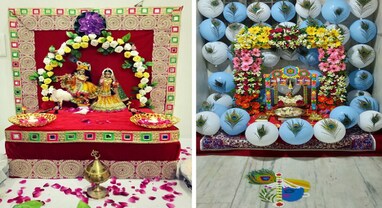 Janmashtami 2023: કૃષ્ણ જન્માષ્ટમી પર પૂજા ઘરને આ રીતે સજાવો, જાણી લો ડેકોરેશન આઇડિયા