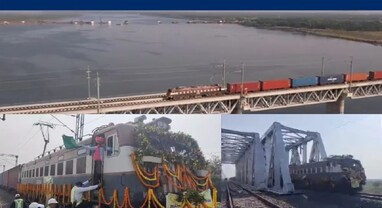 Bharuch: Freight Corridor પર Goods Trainનું સફળ Trial Run, સૌથી લાંબા Narmada Bridge પરથી પસાર થતી ટ્રેનનો રેલમંત્રીએ Video કર્યો જાહેર