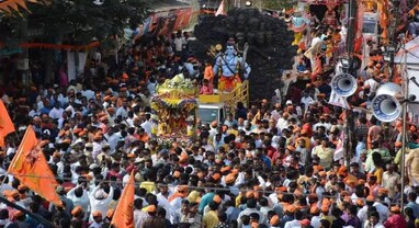 Ram Mandir: રામ મંદિરના ધ્વજદંડની અમદાવાદમાં શોભાયાત્રા, શંખનાદ અને ઢોલ નગારા સાથે મોકલાશે અયોધ્યા