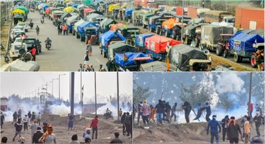 Farmers protest: શંભુ બોર્ડરથી દિલ્હી કૂચ પર અડગ ખેડૂતો! પોલીસ ડ્રોન દ્વારા રાખી રહી છે નજર, સુરક્ષા માટે જવાનોની 100 કંપનીઓ તૈનાત
