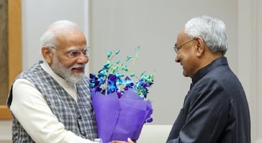 PM Modi Nitish Kumar: એનડીએમાં પરત ફર્યા બાદ નીતિશ કુમારે પીએમ મોદી સાથે કરી મુલાકાત, શાહ અને નડ્ડા સાથે પણ મિટિંગ