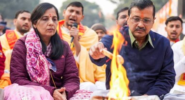 Arvind Kejriwal: કેજરીવાલ બાદ સુનીતાએ સંભાળી કમાન, AAPનું નવું અભિયાન કર્યું શરૂ