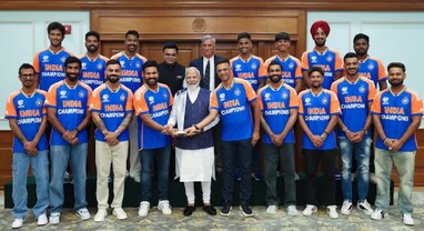 T20 World Cup: PM મોદીને મળ્યા બાદ ટીમ ઈન્ડિયા મુંબઈ જવા રવાના, આજે નિકળશે વિજય પરેડ