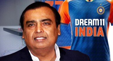 વિશ્વ ચેમ્પિયનની જર્સી પર દેખાય છે Dream11, મુકેશ અંબાણી સાથે છે તેમના માલિકનું કનેક્શન!