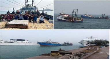 Bangladeshi fishermen: 2 બાંગ્લાદેશી બોટ ભારતીય હદમાં ઘૂસી, કોસ્ટ ગાર્ડે 78 લોકોને પકડ્યા