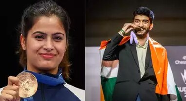 Khel Ratna Awards 2024: મનુ ભાકર અને વર્લ્ડ ચેમ્પિયન ડી. ગુકેશ સહિત ચાર એથલીટ્સને મળશે ધ્યાનચંદ ખેલ રત્ન પુરસ્કાર