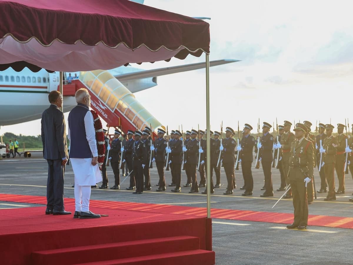 1 PM Modi Mauritius visi PM