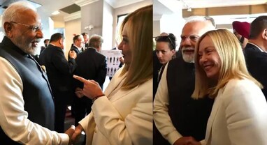 'યૂ આર ધી બેસ્ટ...': G7 સમિટમાં PM મોદીને બોલ્યા જ્યોર્જિયા મેલોની, સોશિયલ મીડિયા પર વીડિયો વાયરલ
