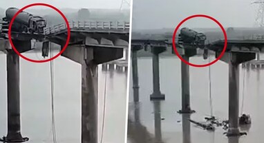 Bridge Collapse: મુજપુર ગંભીરા બ્રિજ ધરાશાયી, વાહનો નદીમાં ખાબક્યા, 3ના મોત Bridge Collapse: મુજપુર ગંભીરા બ્રિજ ધરાશાયી, વાહનો નદીમાં ખાબક્યા, 3ના મોત