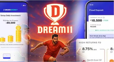 Dream11ની પેરન્ટ કંપની લઈ આવી Dream Money એપ, રોજના 10 રૂપિયામાં ખરીદો સોનું, FDનો પણ વિકલ્પ Dream11ની પેરન્ટ કંપની લઈ આવી Dream Money એપ, રોજના 10 રૂપિયામાં ખરીદો સોનું, FDનો પણ વિકલ્પ
