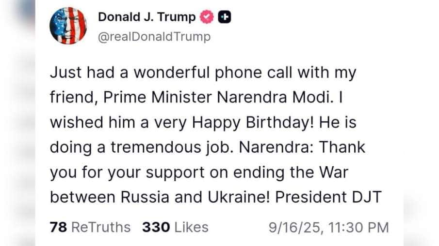 6 Trump calls Modi on b 1