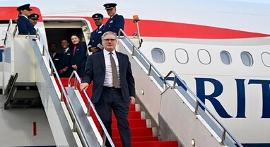 British PM India Visit: બ્રિટિશ PM કીર સ્ટારમર બે દિવસની ભારત મુલાકાતે, PM મોદી સાથે કરશે મુલાકાત British PM India Visit: બ્રિટિશ PM કીર સ્ટારમર બે દિવસની ભારત મુલાકાતે, PM મોદી સાથે કરશે મુલાકાત