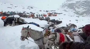Mount Everest Climbers Trapped: માઉન્ટ એવરેસ્ટ પર બર્ફીલા તોફાનમાં ફસાયેલા 900 પર્વતારોહીઓનું સફળ રેસ્ક્યૂ