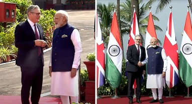 ભારત-બ્રિટન વિઝન 2035: PM મોદી અને બ્રિટિશ PM કીર સ્ટાર્મરની મુંબઈમાં મહત્વની મુલાકાત ભારત-બ્રિટન વિઝન 2035: PM મોદી અને બ્રિટિશ PM કીર સ્ટાર્મરની મુંબઈમાં મહત્વની મુલાકાત