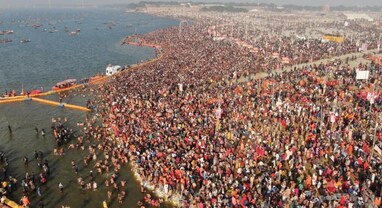મકર સંક્રાંતિ: પ્રયાગરાજથી હરિદ્વાર સુધી આસ્થાનું ઘોડાપૂર, હાડ થીજવતી ઠંડીમાં લાખો ભક્તોએ કર્યું ગંગા સ્નાન