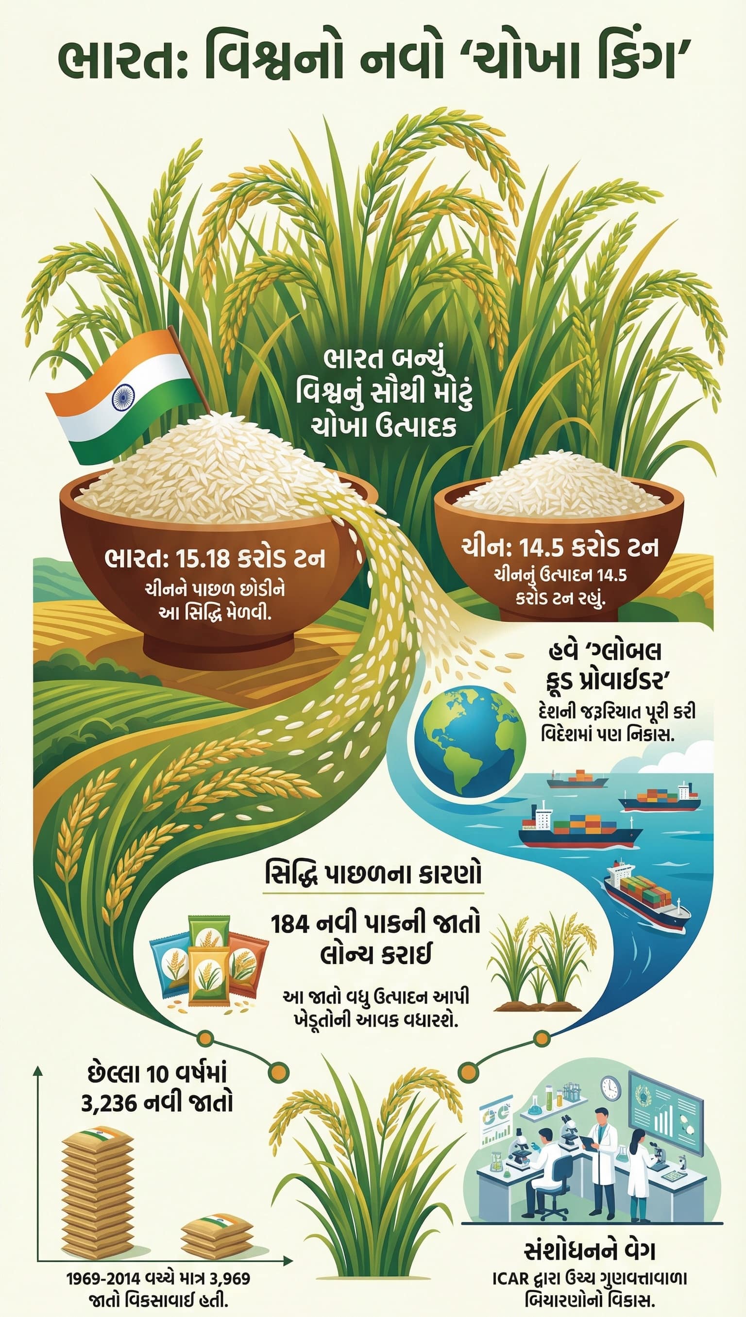 3 India Worlds Largest Rice Producer 1