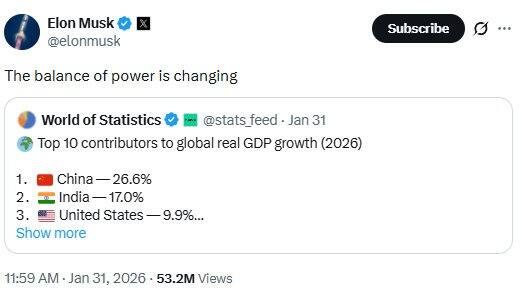 6 India overtakes America i 1