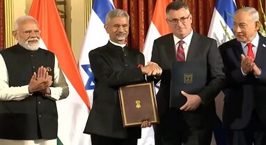 PM Modi Israel Visit: ભારત-ઇઝરાયલ વચ્ચે ઐતિહાસિક નિર્ણય, સંબંધોને 'સ્પેશિયલ સ્ટ્રેટેજિક પાર્ટનરશિપ'નો દરજ્જો મળ્યો