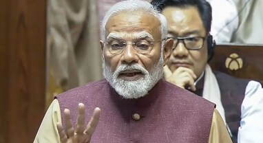 રાજ્યસભામાં પીએમ મોદીની ગર્જના: "ના આપણે રોકાવું છે, ના પાછળ વળીને જોવું છે"