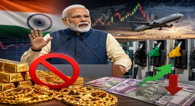 PM મોદીની 1 વર્ષ સુધી સોનું ન ખરીદવાની અપીલથી જ્વેલરી માર્કેટમાં મચ્યો ખળભળાટ, શેરો ગગડ્યા, જાણો એક્સપર્ટ્સની રાય PM મોદીની 1 વર્ષ સુધી સોનું ન ખરીદવાની અપીલથી જ્વેલરી માર્કેટમાં મચ્યો ખળભળાટ, શેરો ગગડ્યા, જાણો એક્સપર્ટ્સની રાય