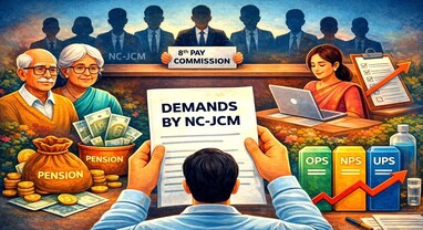 8th Pay Commission : કેન્દ્રીય કર્મચારીઓ માટે સારા સમાચાર, 8મા પગાર પંચની મહત્વની બેઠક પહેલા 5 મોટી માંગણીઓ પર થશે ચર્ચા