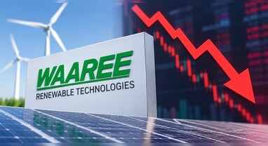 Waaree Energies Share Price: Q1 પરિણામો બાદ સોલાર કંપનીનો શેર 6% તૂટ્યો, માર્જિન ઘટતા રોકાણકારો ચિંતિત