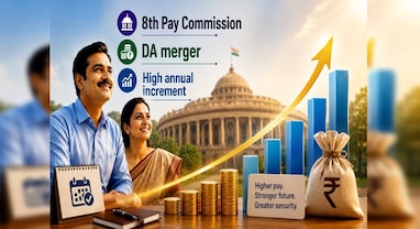 8th Pay Commission: સરકારી કર્મચારીઓ માટે મોટા સમાચાર, જાણો DA મર્જર, HRA અને ફિટમેન્ટ ફેક્ટરનું લેટેસ્ટ અપડેટ 8th Pay Commission: સરકારી કર્મચારીઓ માટે મોટા સમાચાર, જાણો DA મર્જર, HRA અને ફિટમેન્ટ ફેક્ટરનું લેટેસ્ટ અપડેટ