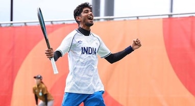 Asian Games 2026 : સોફ્ટ ટેનિસમાં જય મીણાએ બ્રોન્ઝ જીતીને નવો ઇતિહાસ રચ્યો, ભારત પાસે અત્યાર સુધી કુલ 10 મેડલ Asian Games 2026 : સોફ્ટ ટેનિસમાં જય મીણાએ બ્રોન્ઝ જીતીને નવો ઇતિહાસ રચ્યો, ભારત પાસે અત્યાર સુધી કુલ 10 મેડલ