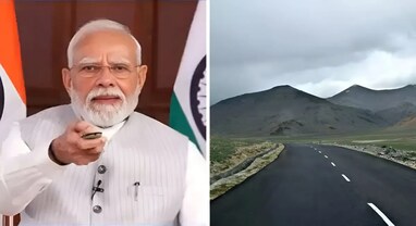 લદ્દાખ માટે ઐતિહાસિક દિવસ: PM મોદીએ આપી 3350 કરોડની ભેટ, હવે 12 કલાકની સફર માત્ર 3 કલાકમાં થશે પૂરી