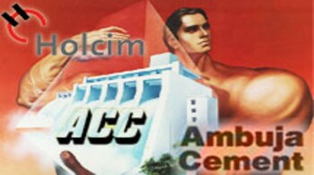 Gujarat Ambuja Cements entered into a strategic alliance with Swiss cement giant Holcim in 2005.