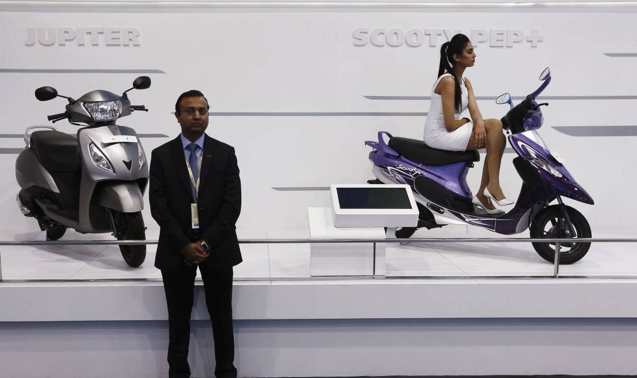 TVS Motor Company | Sales in May 2020 at 58,906 units as two-wheeler sales at 56,218 units and three-wheeler sales at 2,688 units. (Image: Reuters)